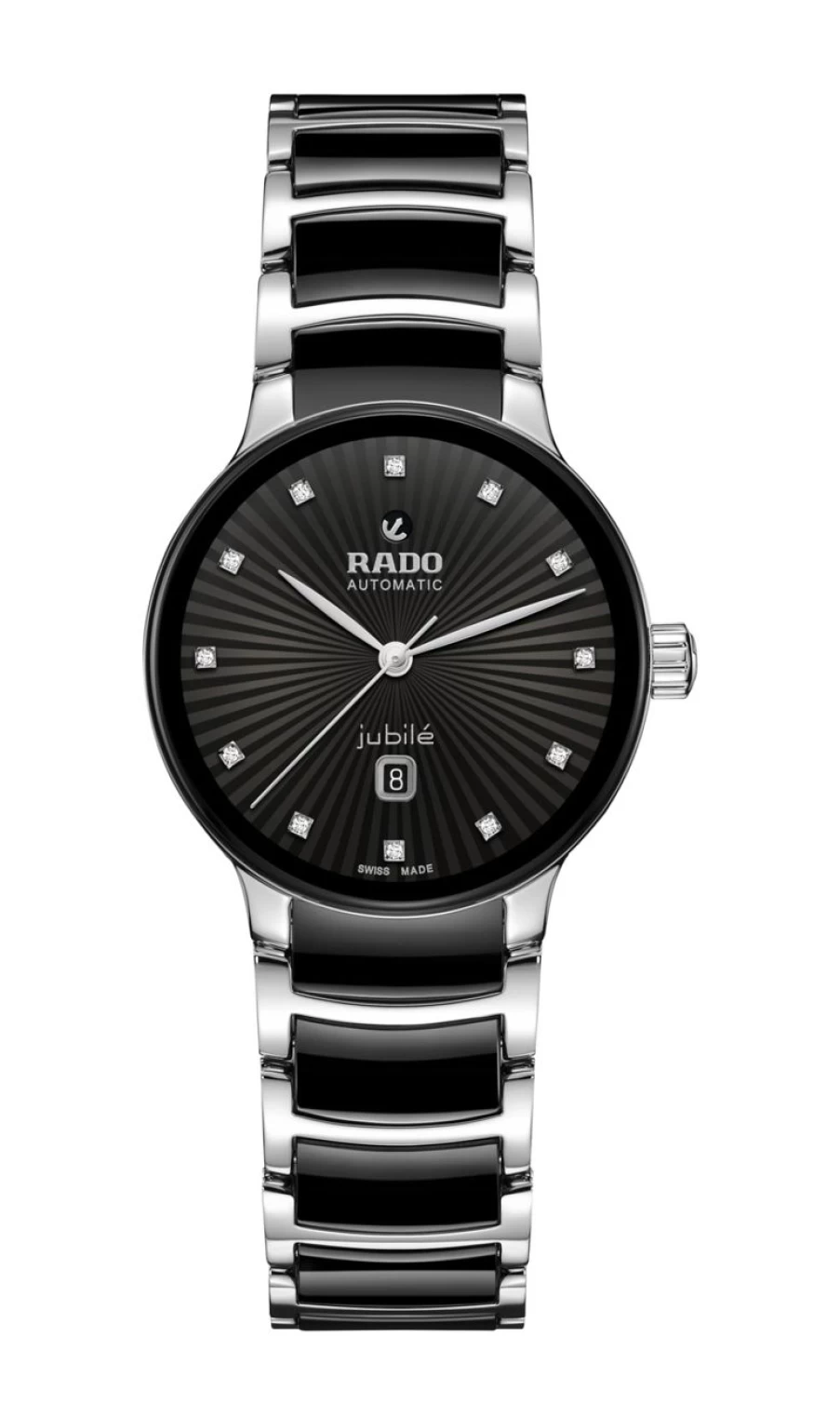 Rado Centrix Automatic Diamond Women's Watch in Light Tone