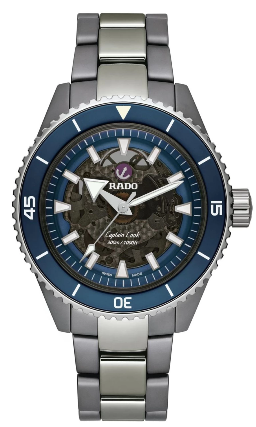 Rado Captain Cook Men's Light High-Tech Ceramic Automatic Watch