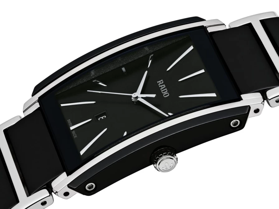 Rado Men's Integral Dark Stainless Steel Watch