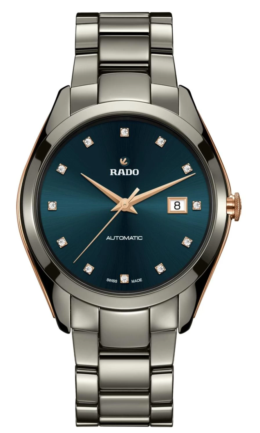 Rado Hyperchrome Automatic Men's Watch with Diamonds in Light Color