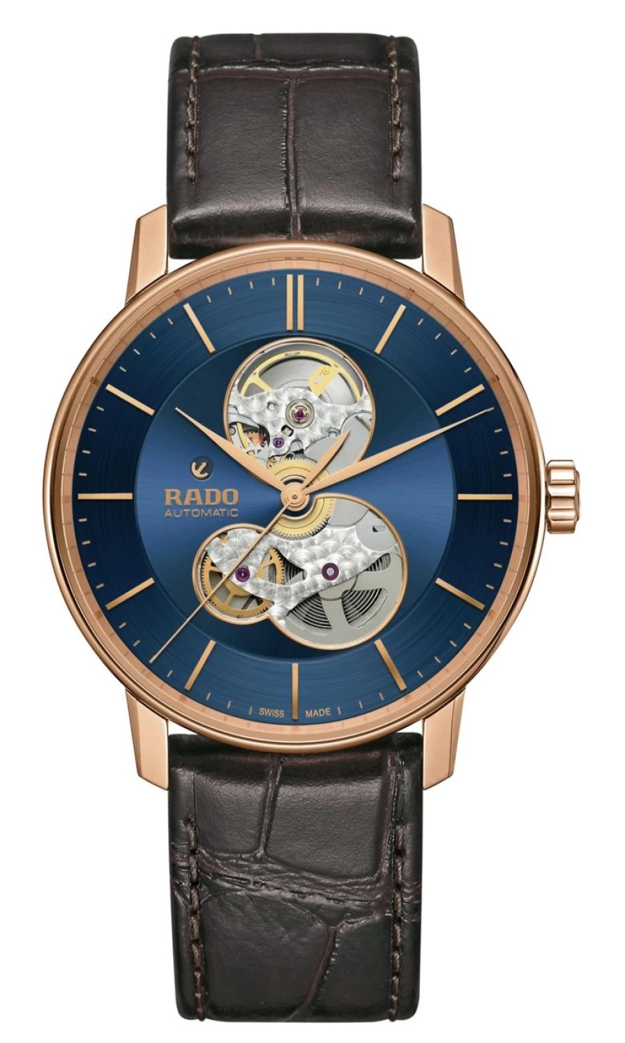 Rado Men's Coupole Open Heart Automatic Watch with Coloured Dial