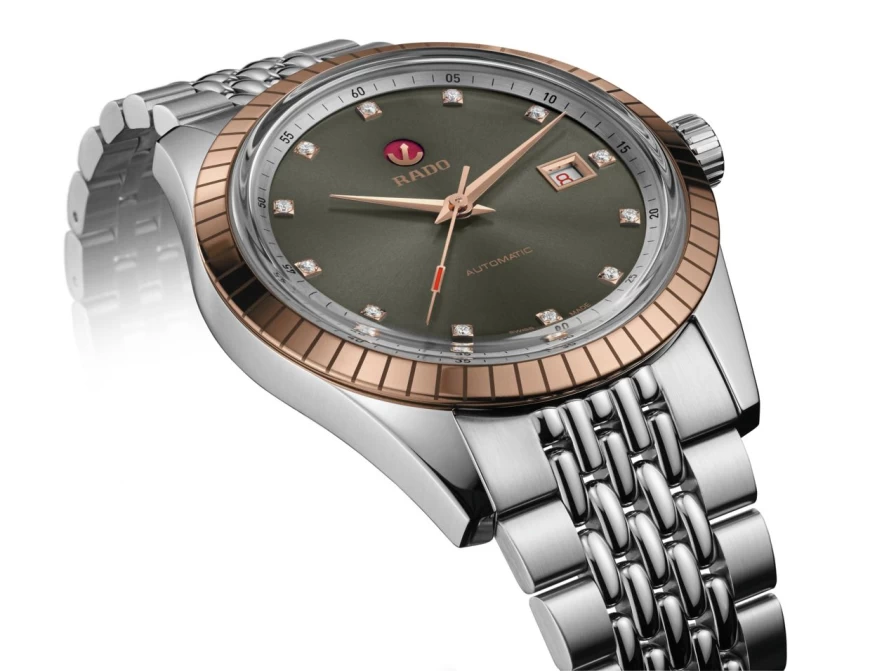 Rado Hyperchrome Classic Automatic Men's Watch with Diamonds Light