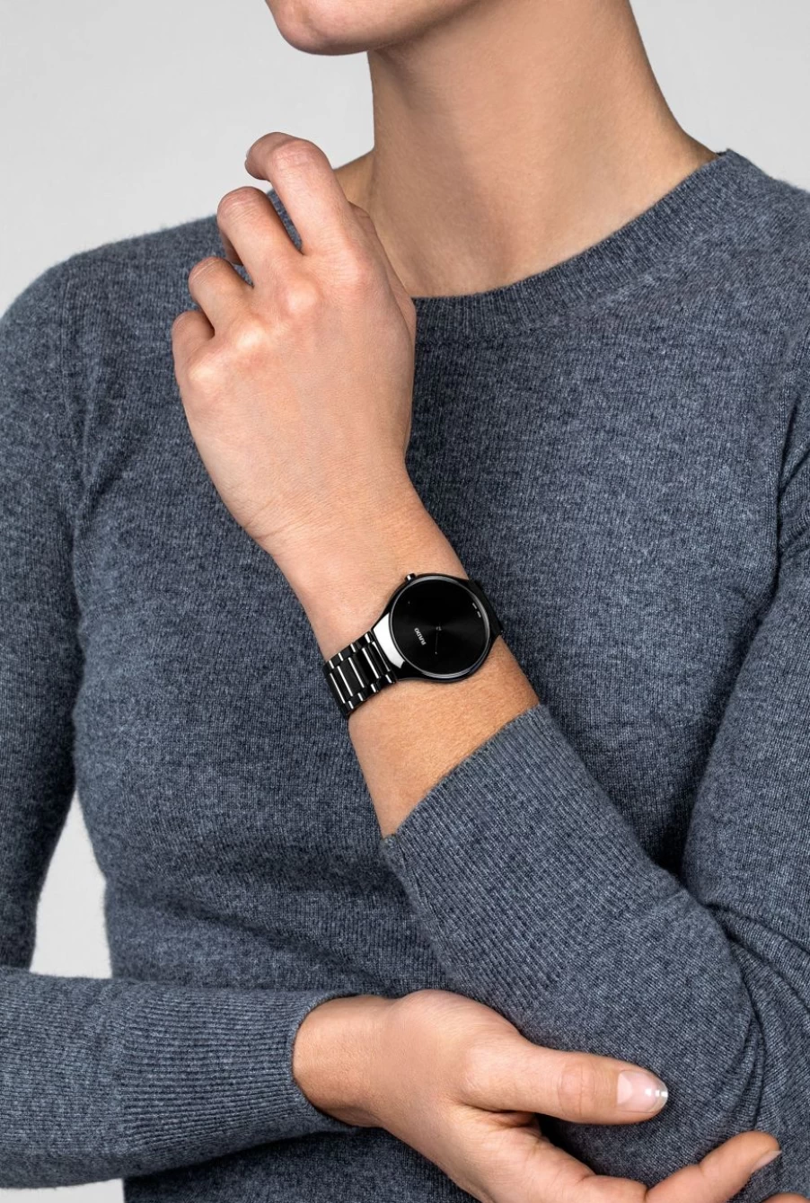 Rado True Round Thinline Dark Men's Watch