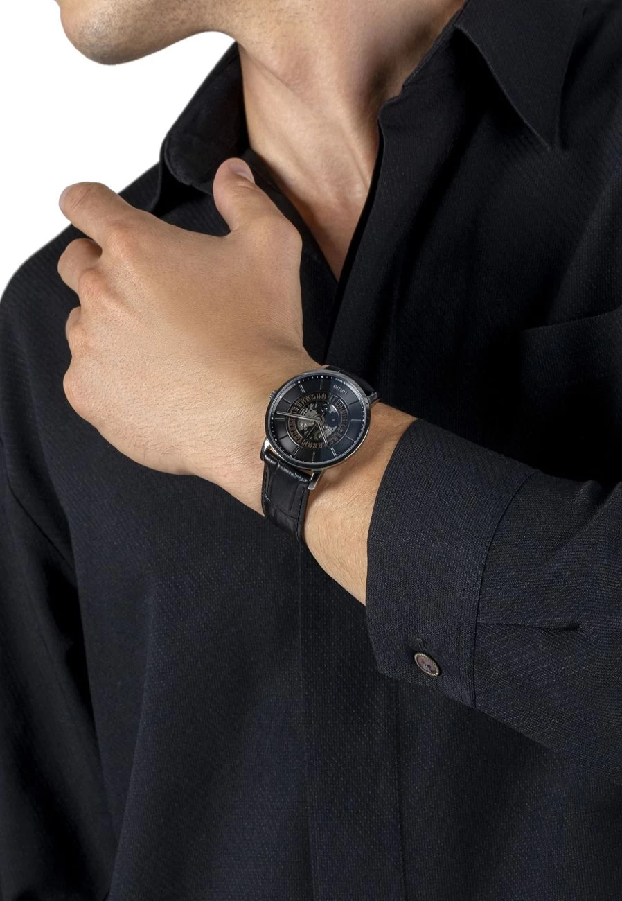 Rado Diamaster Thinline Automatic Men's Dark Watch
