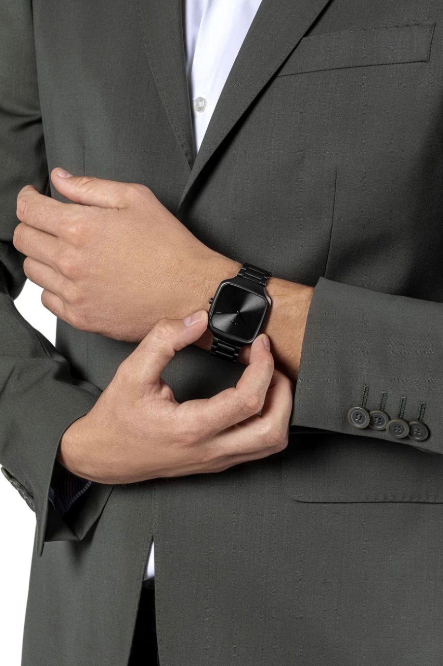 Rado True Square Thinline Les Couleurs Le Corbusier Dark Men's Watch