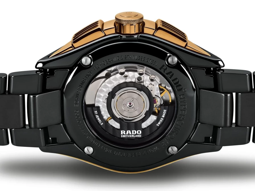 Rado Hyperchrome Automatic Chronograph Men's Dark Watch