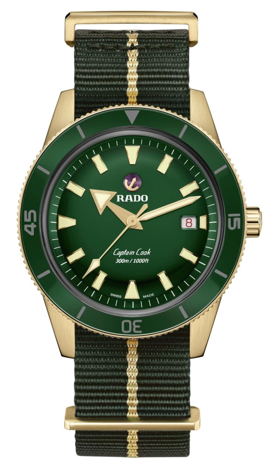 Rado Captain Cook Automatic Dark Bronze Men's Watch