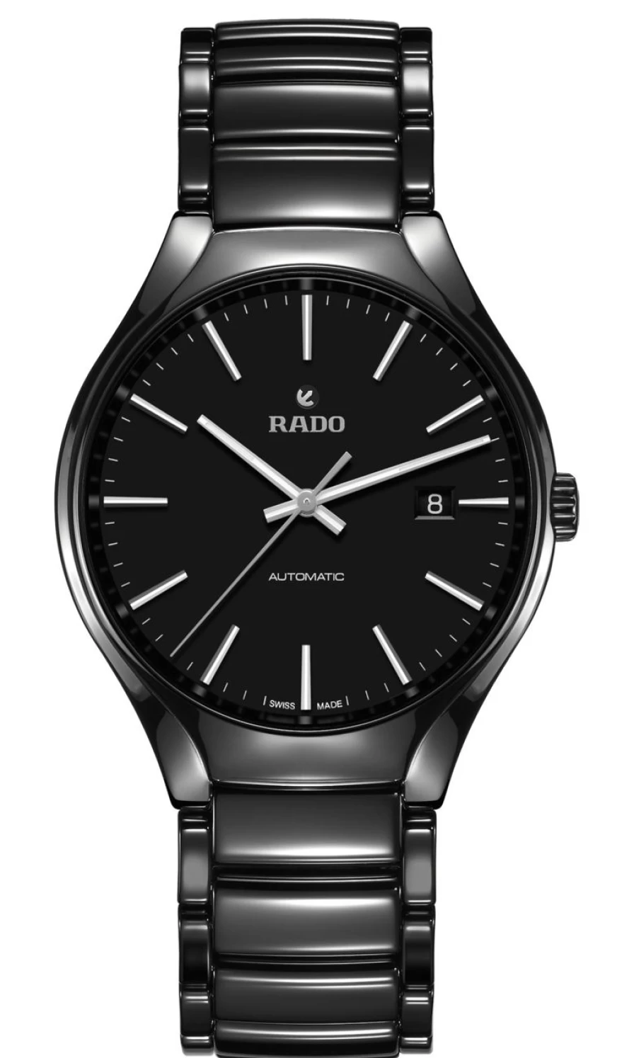 Rado Men's True Round Automatic Watch - Dark Dial