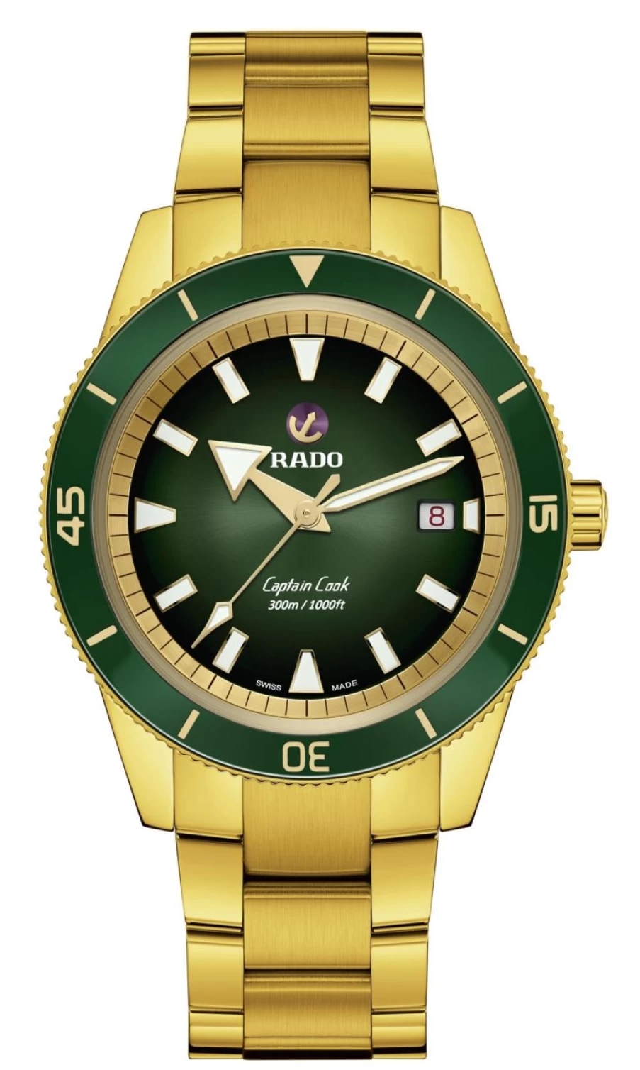 Rado Captain Cook Automatic Men's Swiss Made Luxury Dive Watch