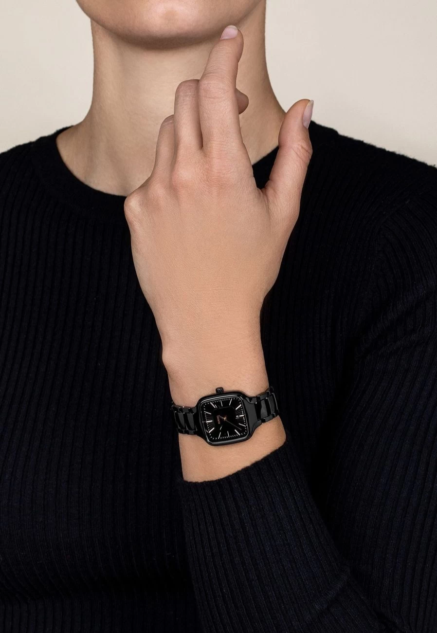 Rado True Square Dark Women's Watch