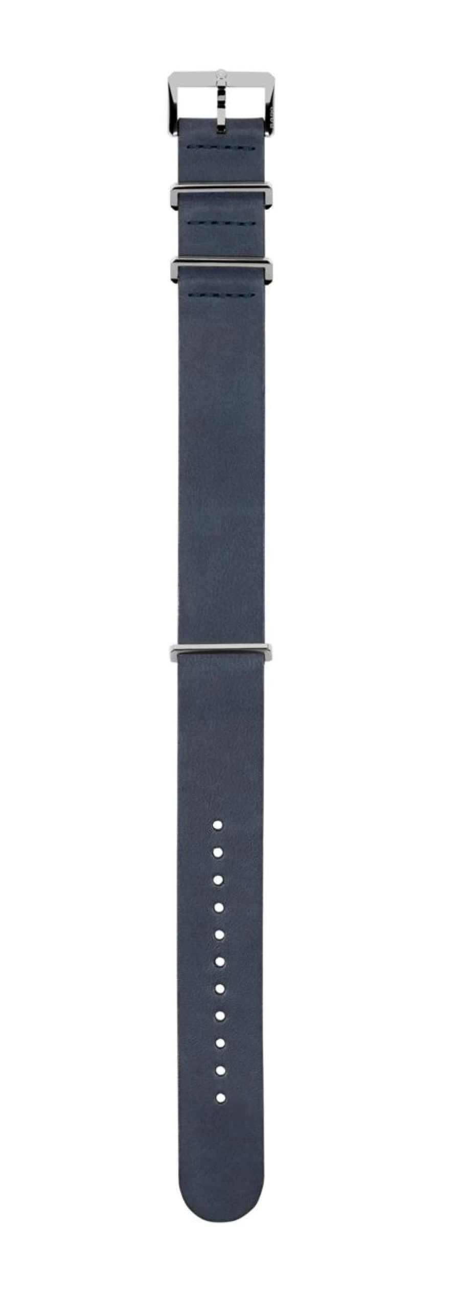 Rado Men's Blue Genuine Leather Strap Watch Band