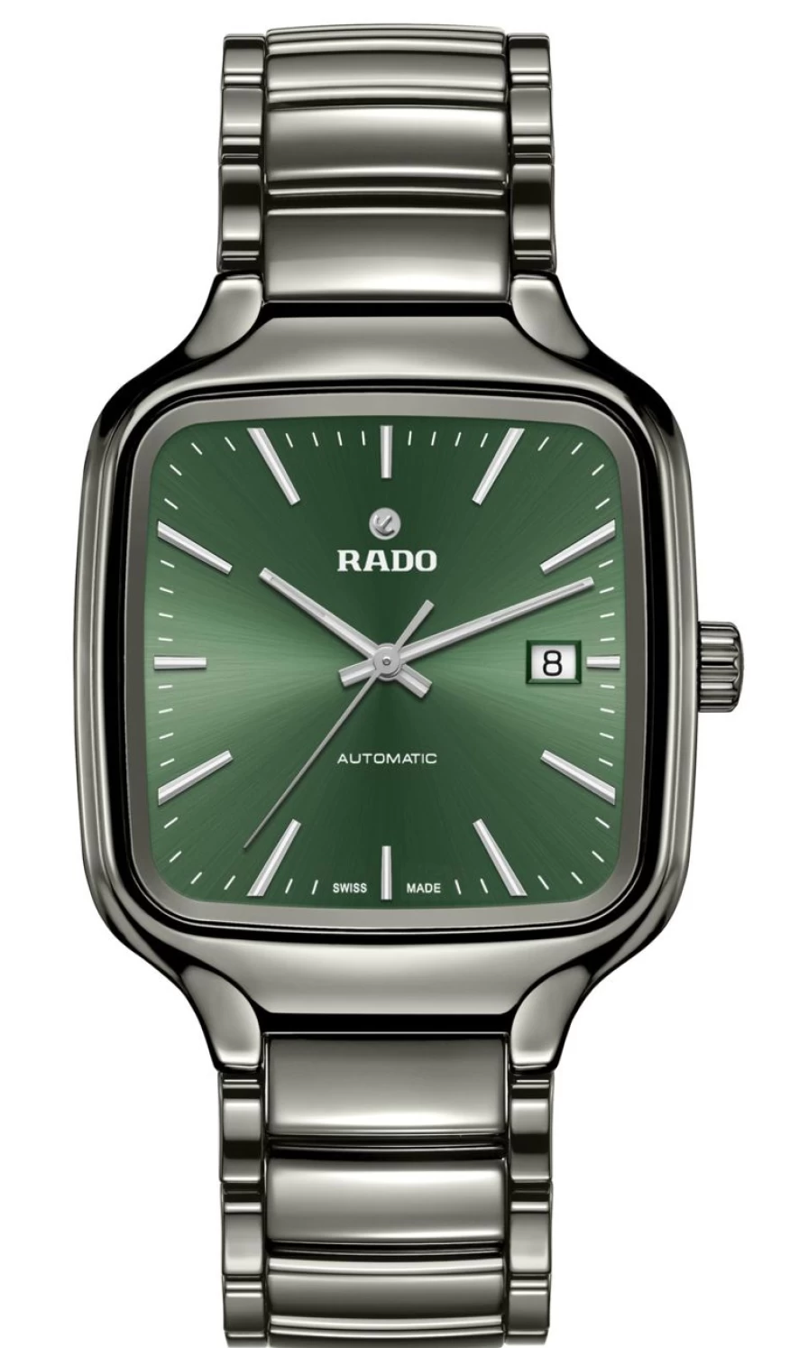 Rado True Square Automatic Men's Dark High-Tech Ceramic Watch
