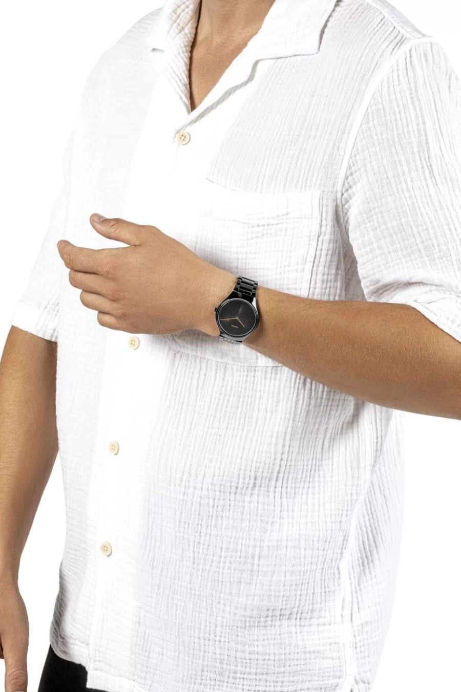 Rado Men's True Round Thinline Dark Watch - Great Gardens Of The World Collection