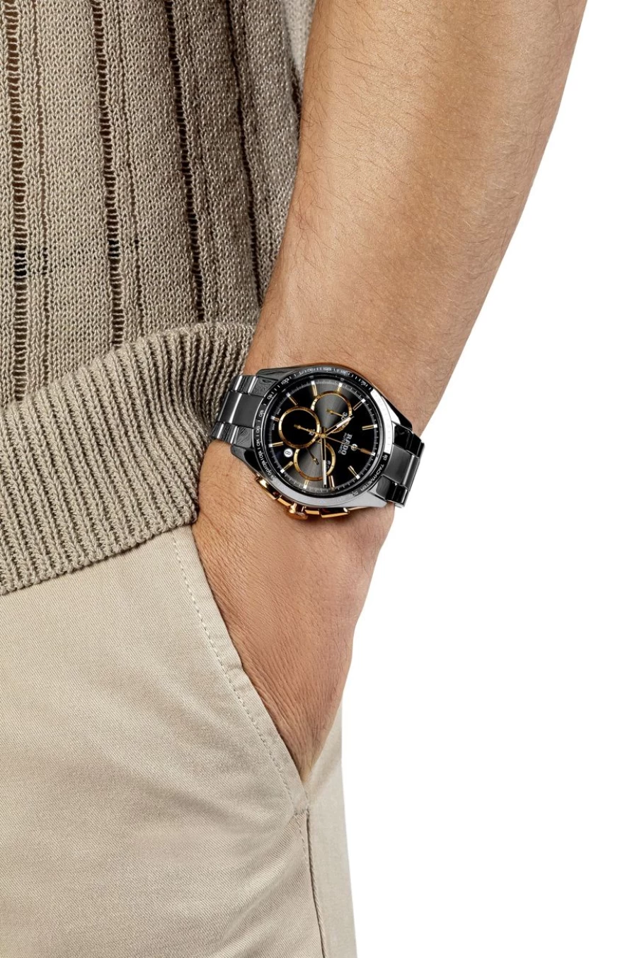 Rado Hyperchrome Automatic Chronograph Men's Dark Watch
