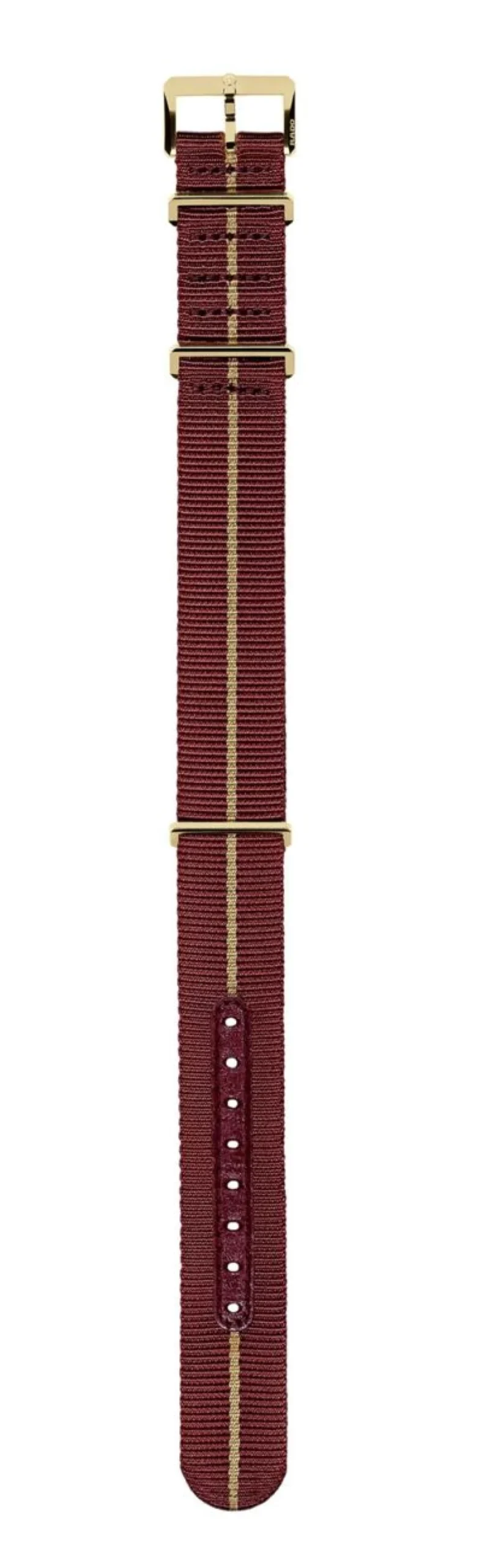 Rado Men's Red Textile Watch Strap - Durable & Stylish Replacement Band