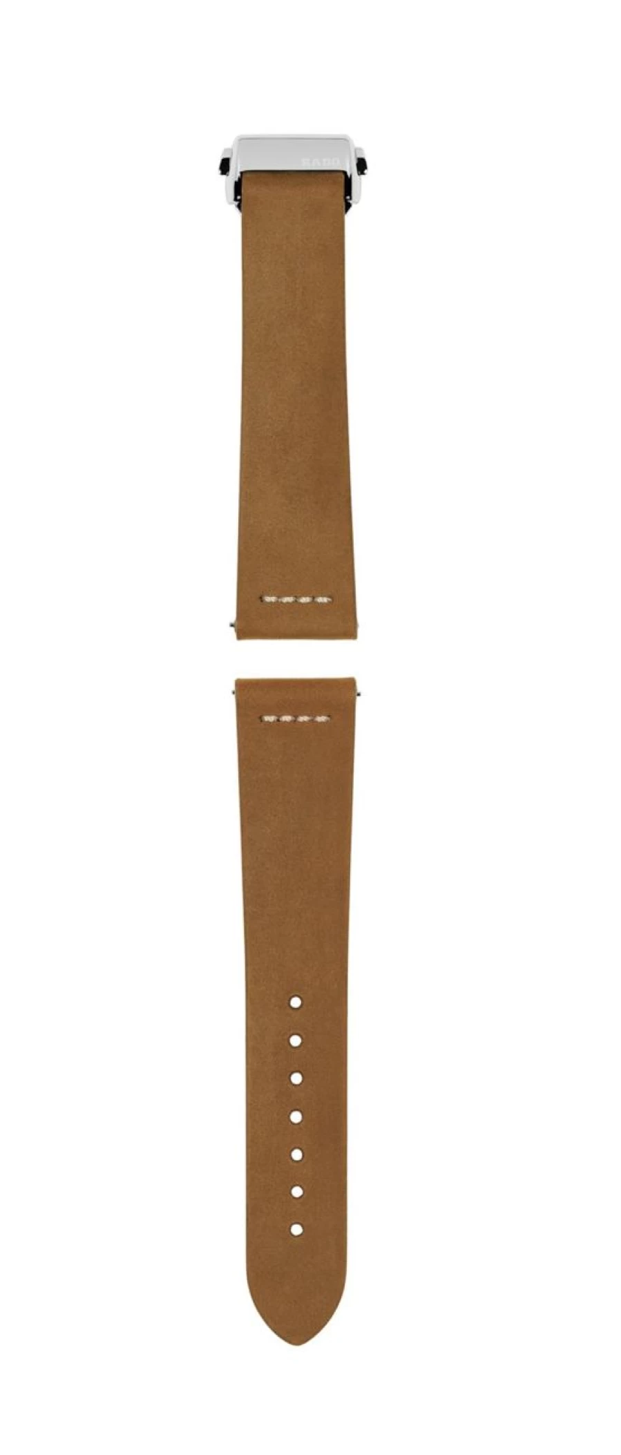 Rado Men's Light Brown Genuine Leather Strap Watch Band