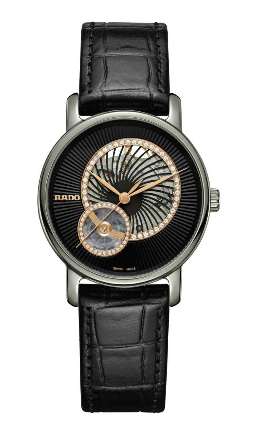 Rado Diamaster Women's Light Automatic Open Heart Diamond Watch
