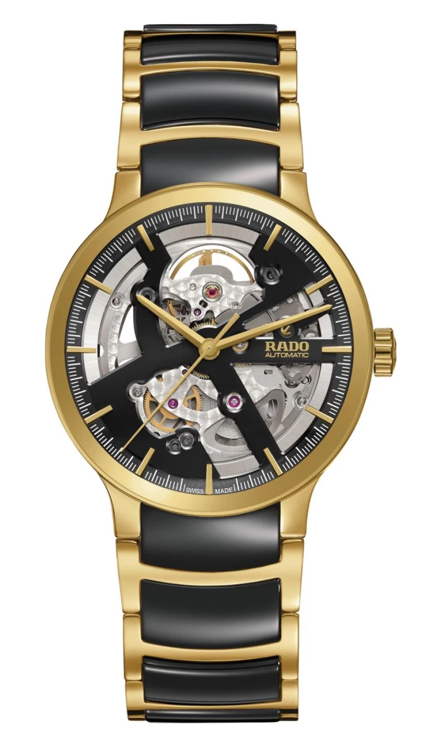 Rado Centrix Automatic Open Heart Men's Coloured Skeleton Watch