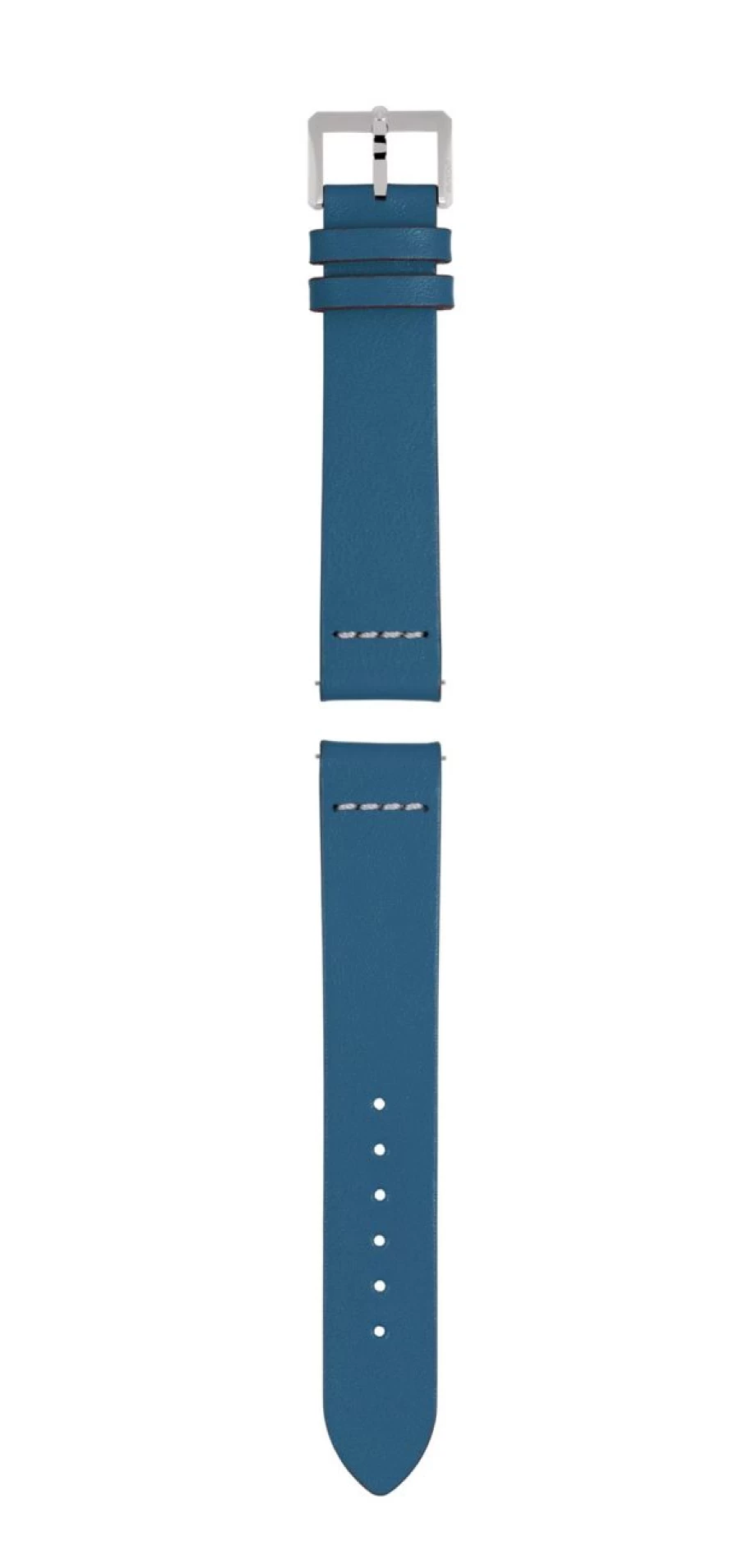 Rado Men's Blue Genuine Leather Watch Strap for Luxury Watches