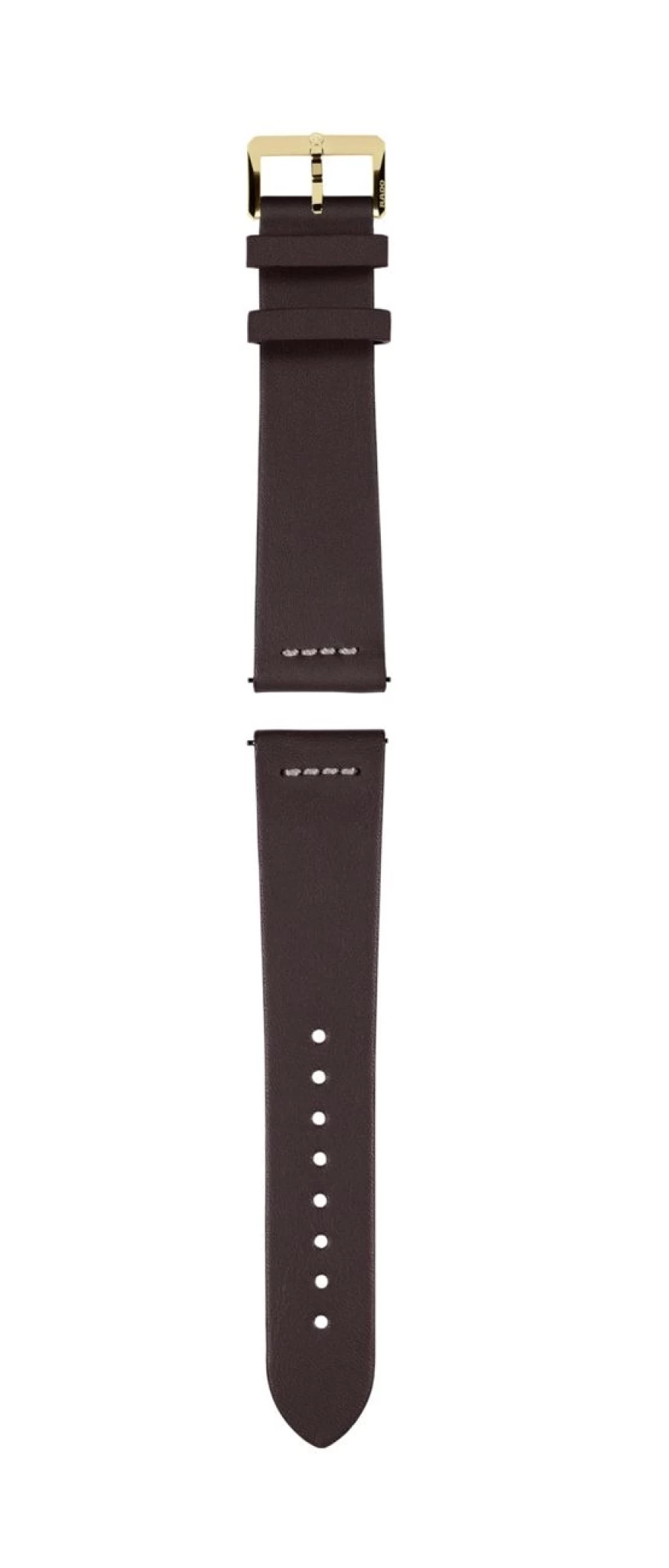 Rado Men's Brown Leather Strap Watch Band - Premium Genuine Leather Strap for Watches