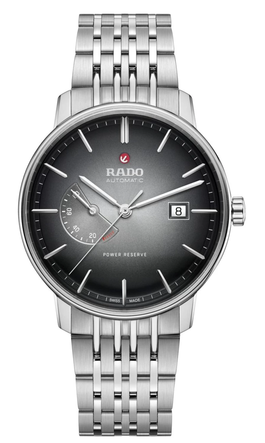 Rado Coupole Automatic Men's Watch with Power Reserve in Light Color