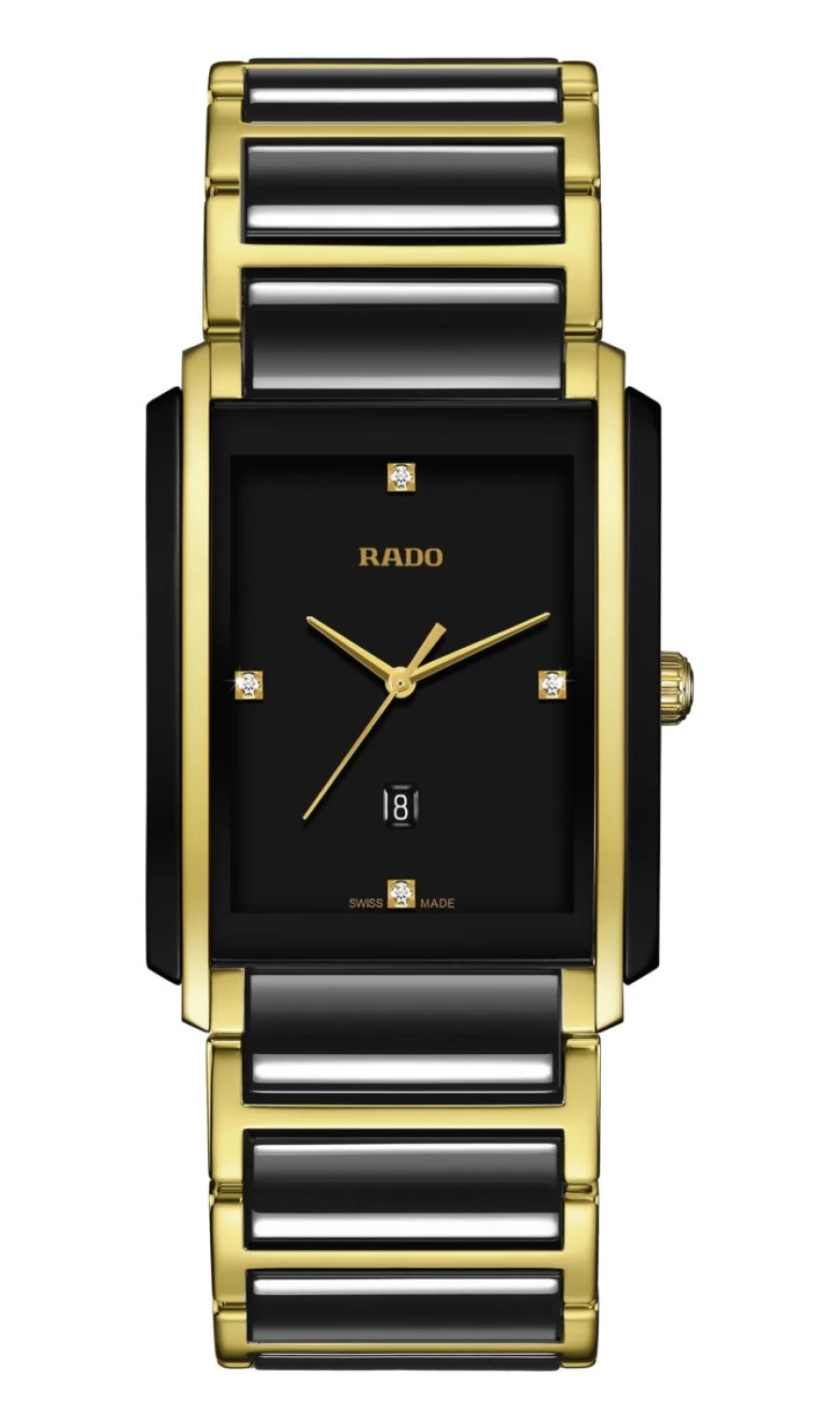 Rado Men's Coloured Integral Diamonds Luxury Watch