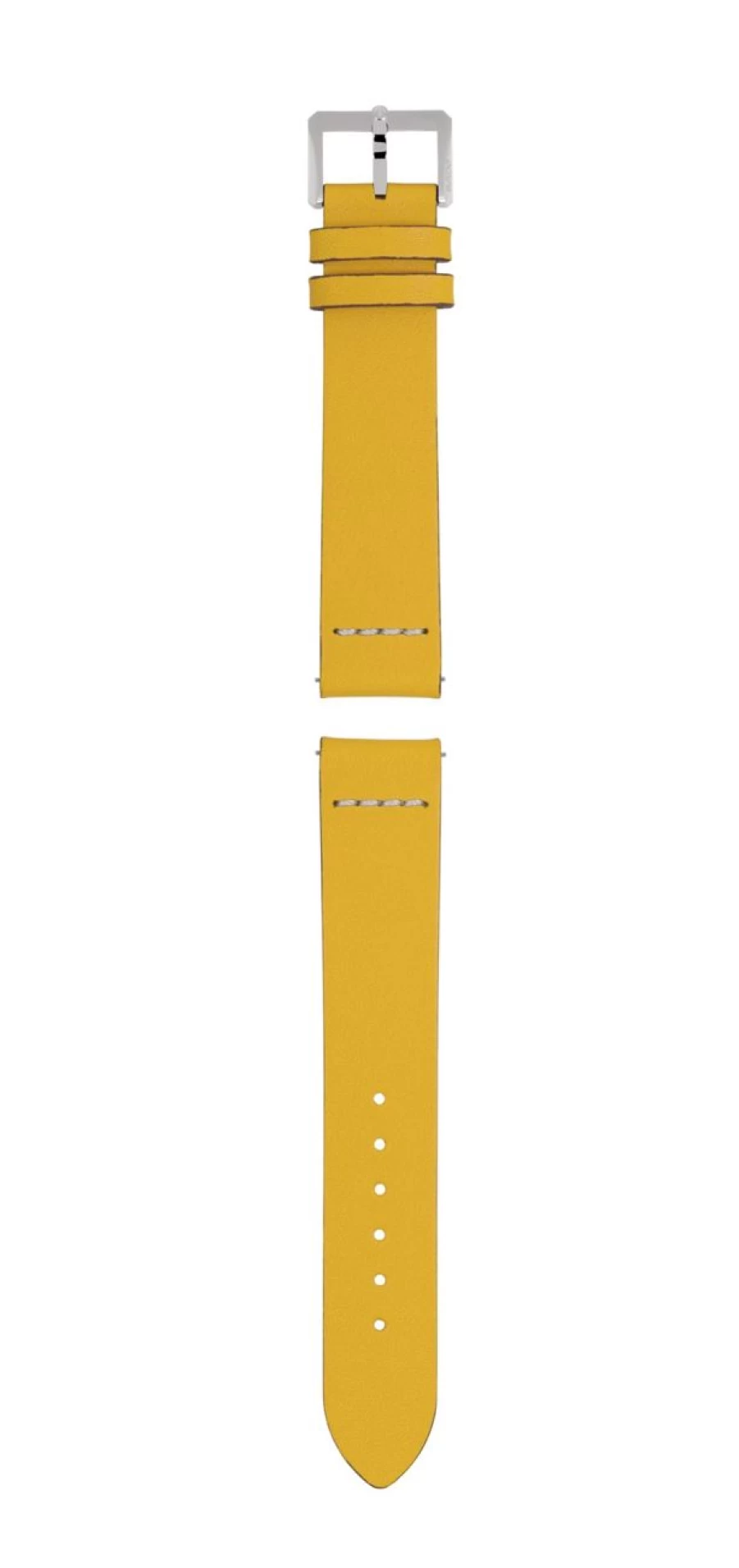 Rado Men's Yellow Leather Strap Watch Band