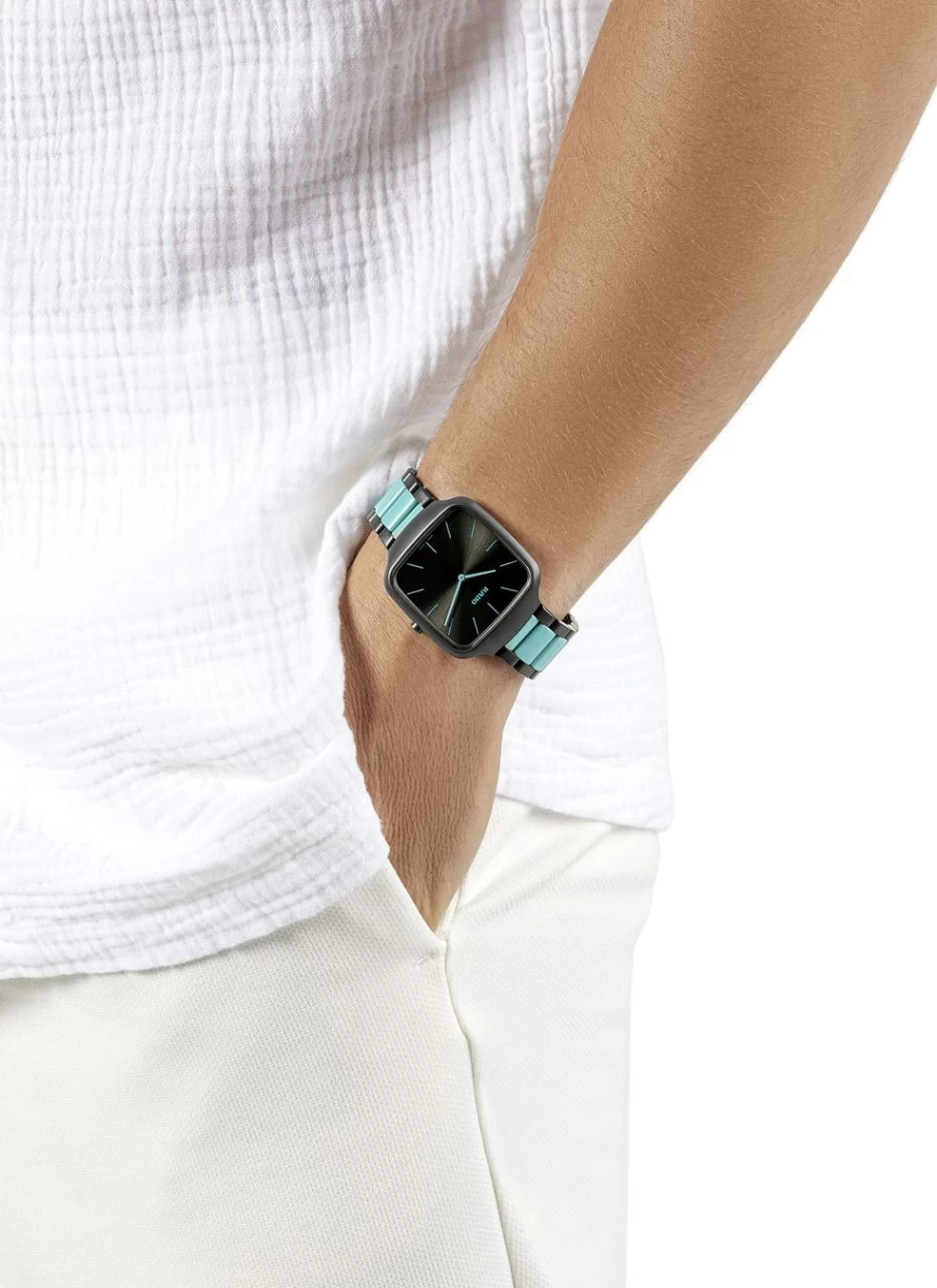 Rado True Square Thinline Les Couleurs Le Corbusier Dark Men's Watch