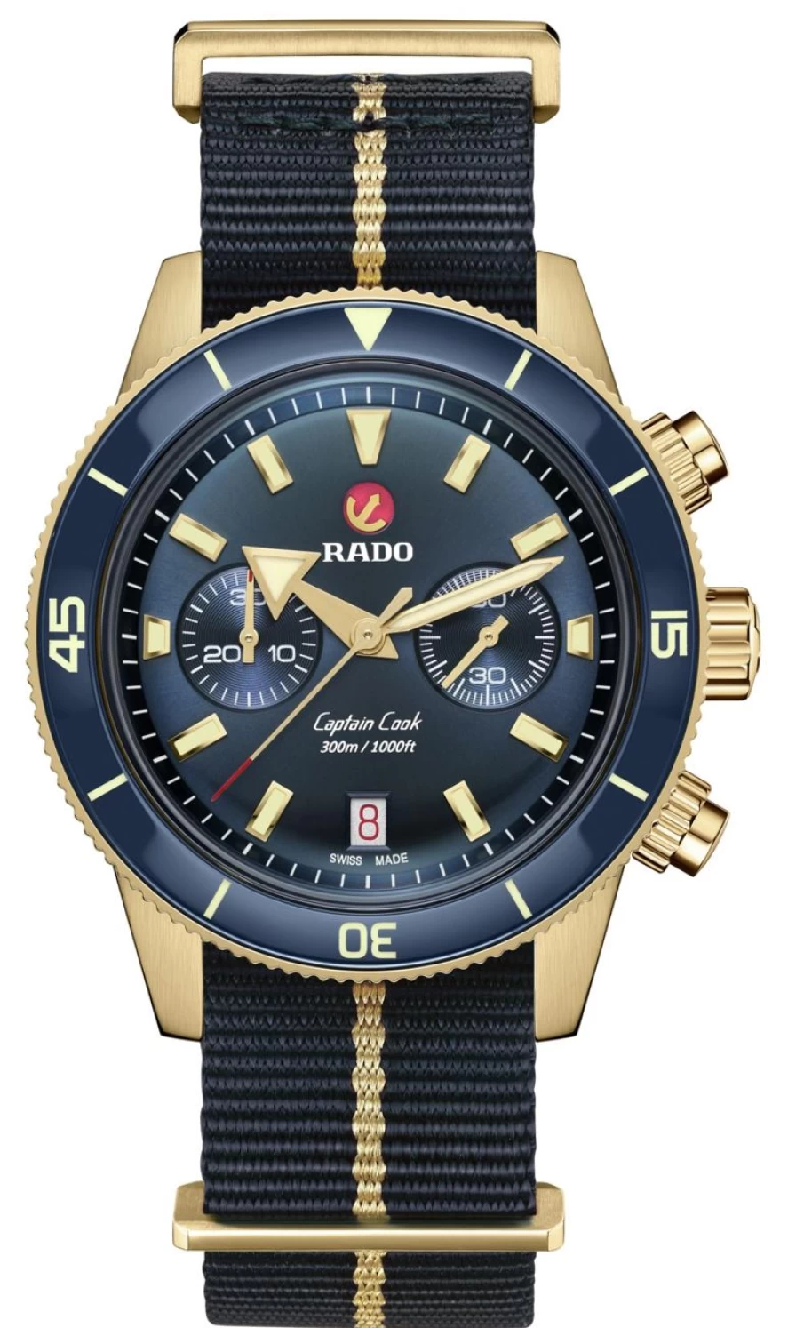 Rado Captain Cook Automatic Chronograph Men's Coloured Dive Watch