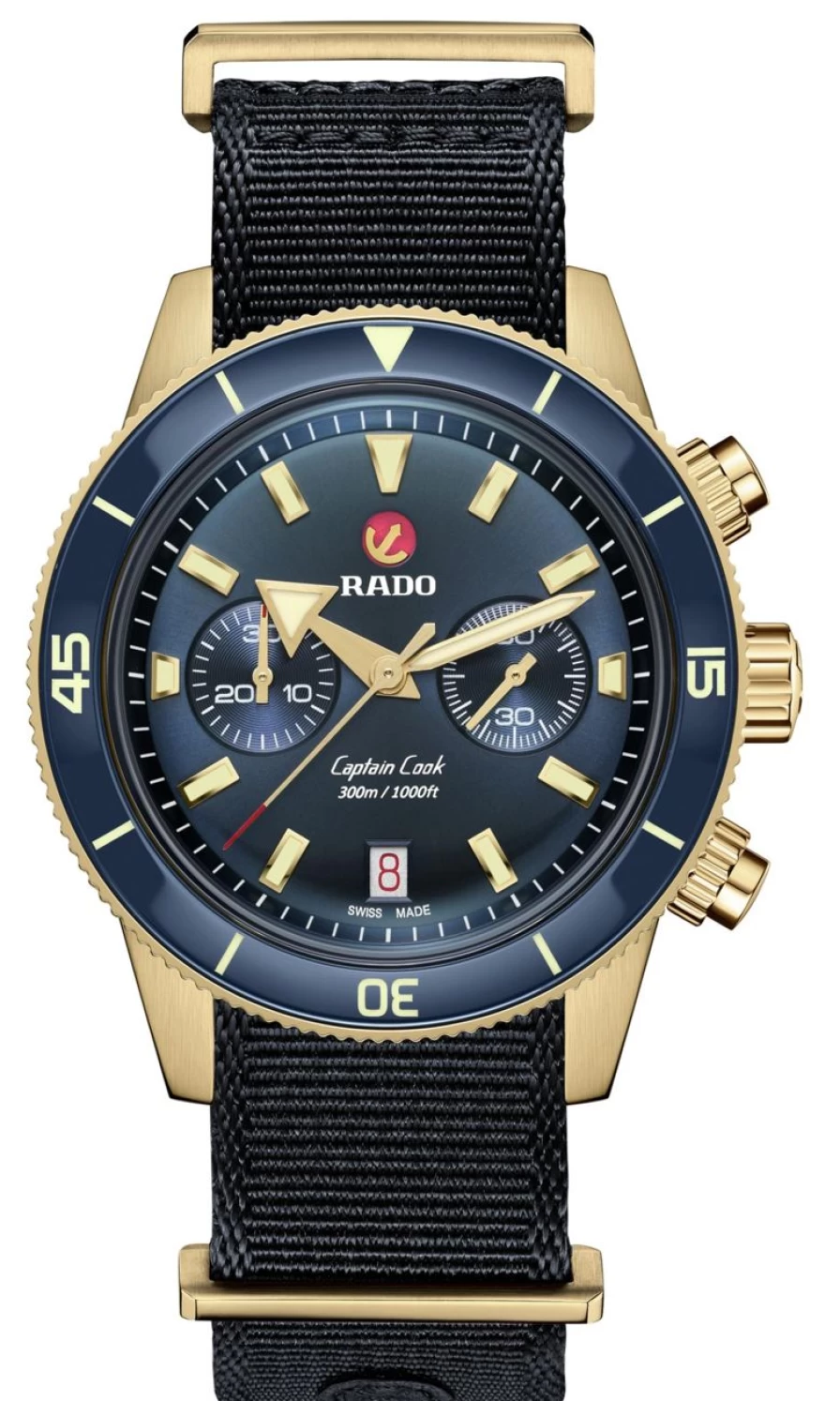Rado Captain Cook Automatic Chronograph Men's Coloured Dive Watch