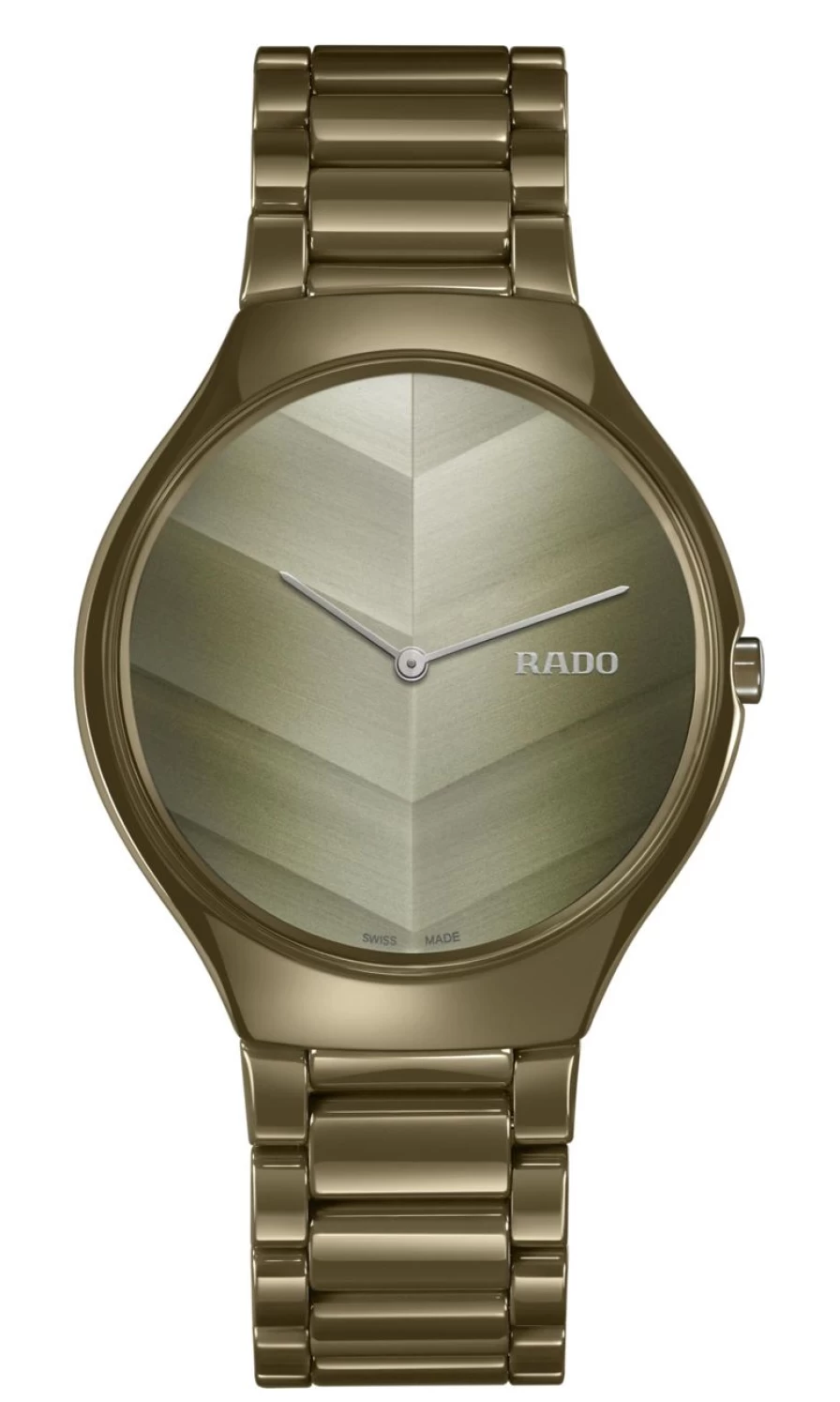 Rado True Round Thinline Men's Coloured Watch - Great Gardens Of The World Collection