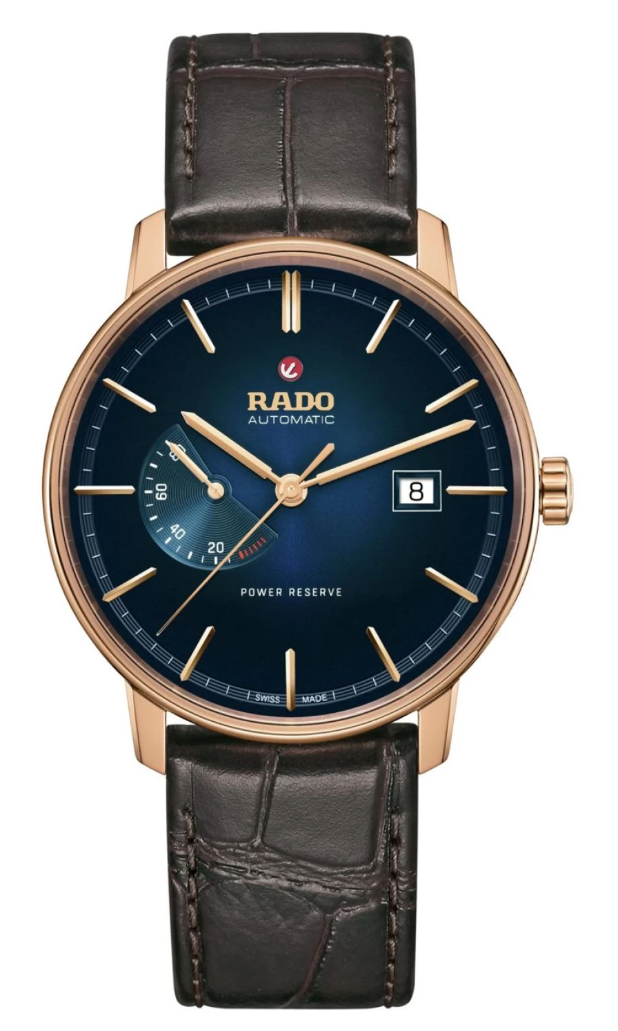 Rado Men's Coupole Automatic Power Reserve Coloured Luxury Watch