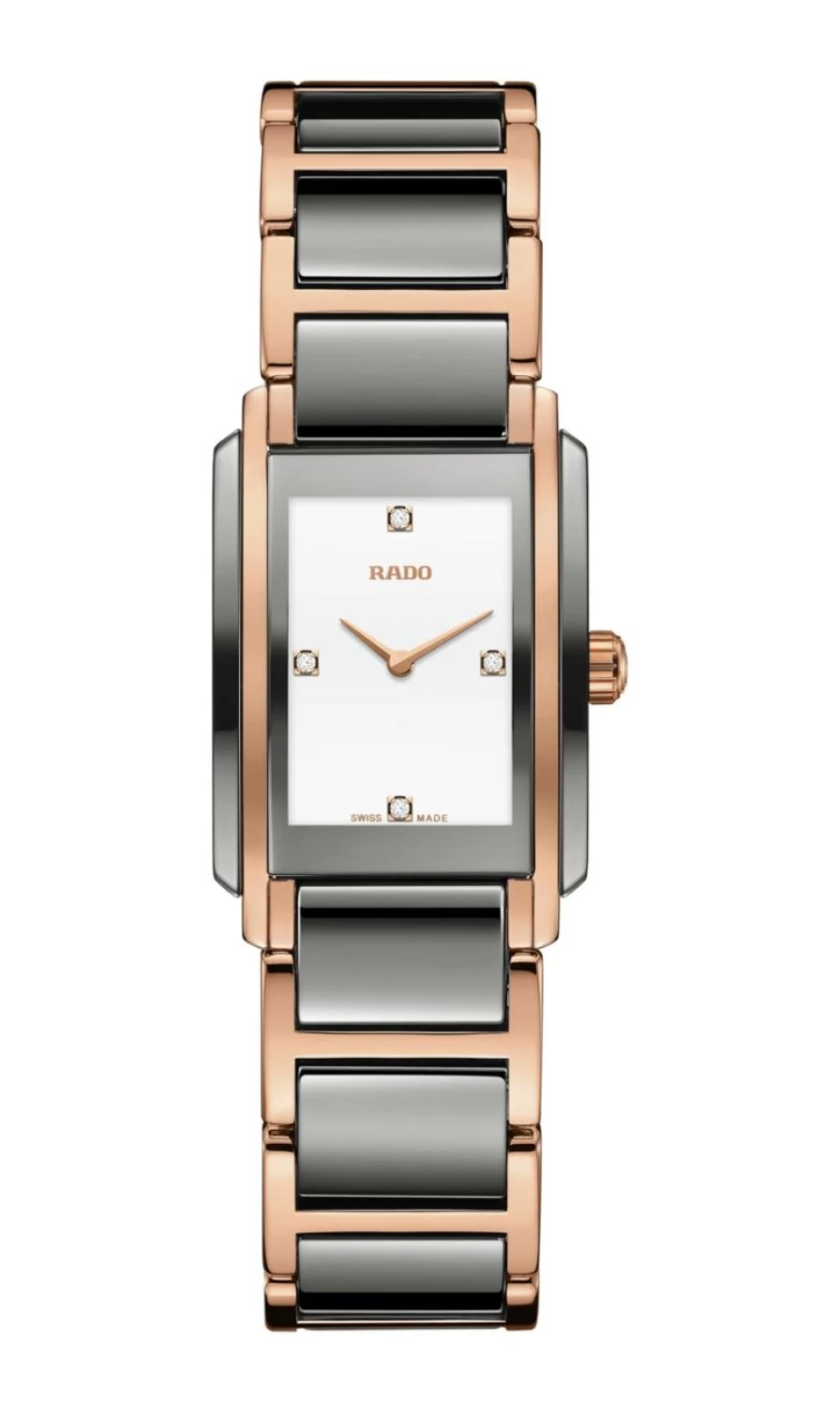 Rado Women's Dark Integral Diamonds Luxury Watch