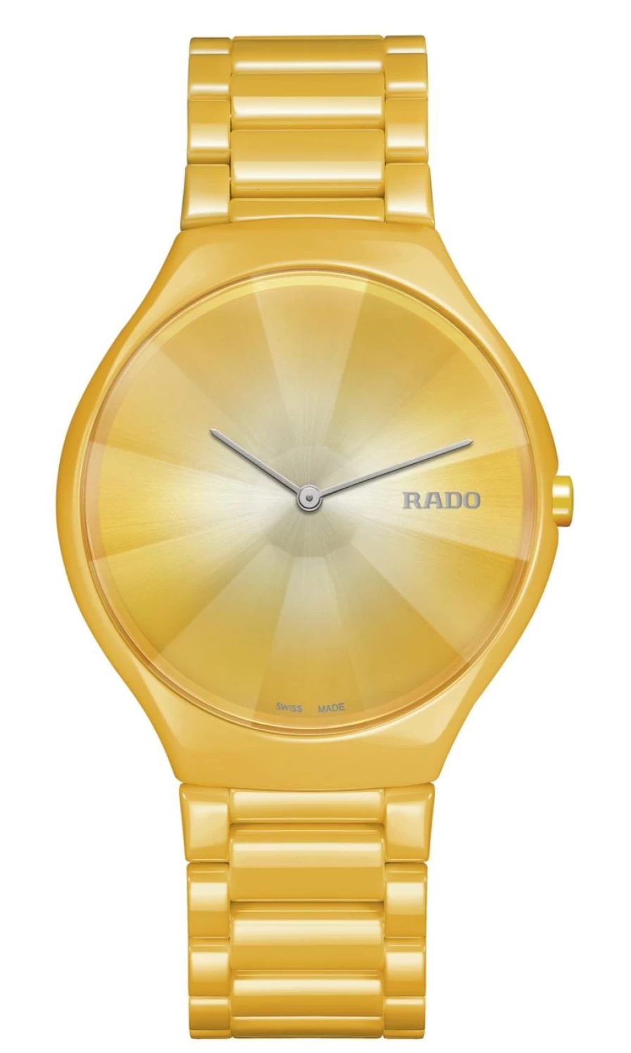 Rado True Round Thinline Men's Coloured Watch - Great Gardens Of The World Collection