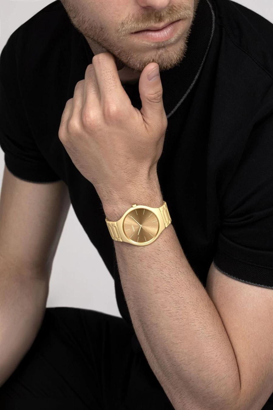 Rado True Round Thinline Les Couleurs Le Corbusier Cream White 32001 Men's Coloured Watch