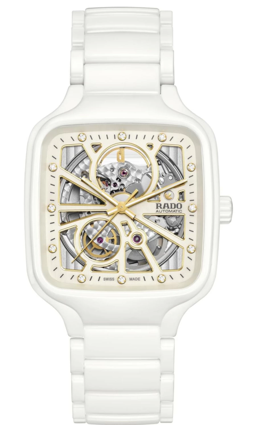 Rado True Square Automatic Open Heart Men's Light Watch