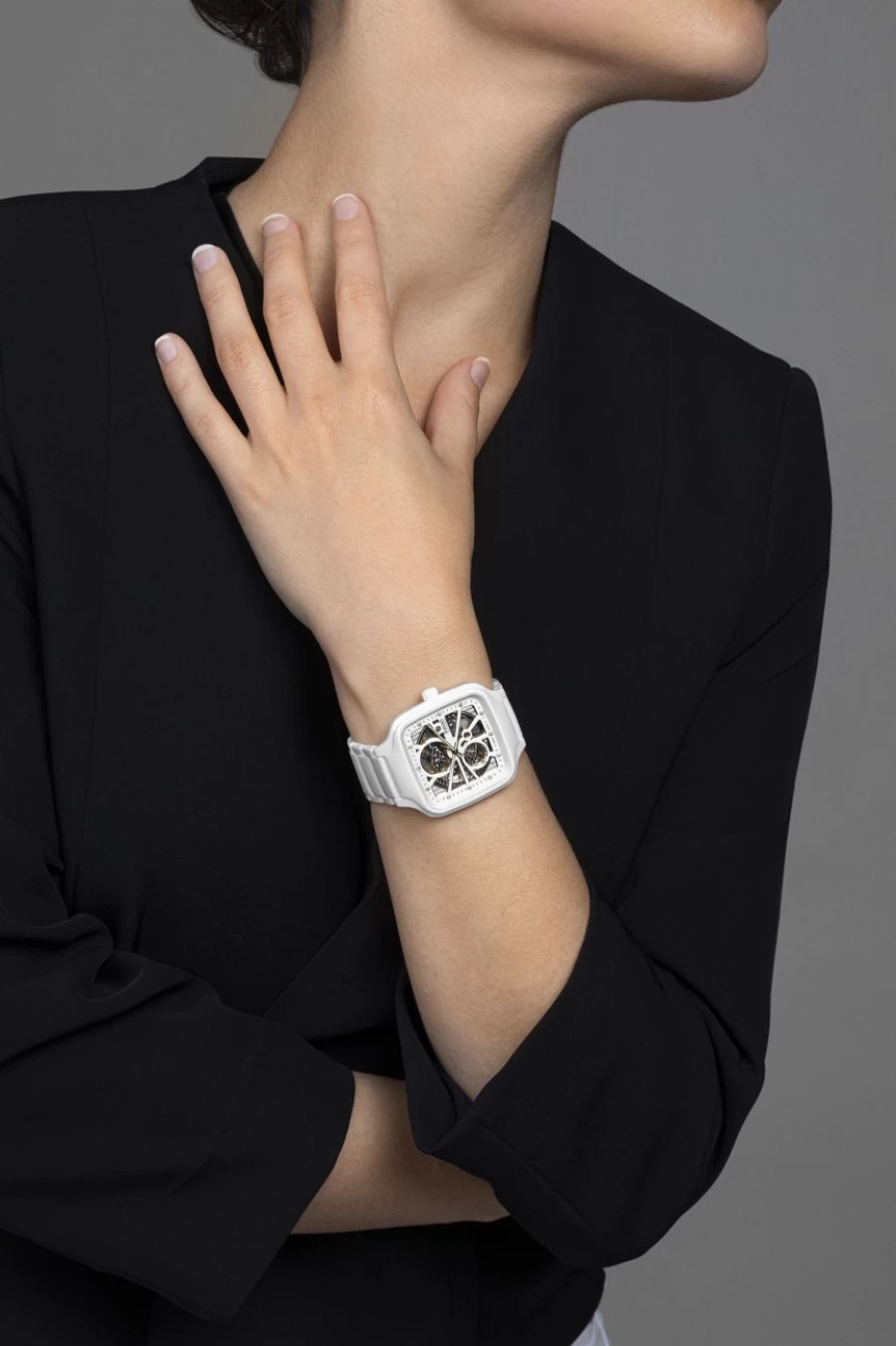 Rado True Square Automatic Open Heart Men's Light Watch