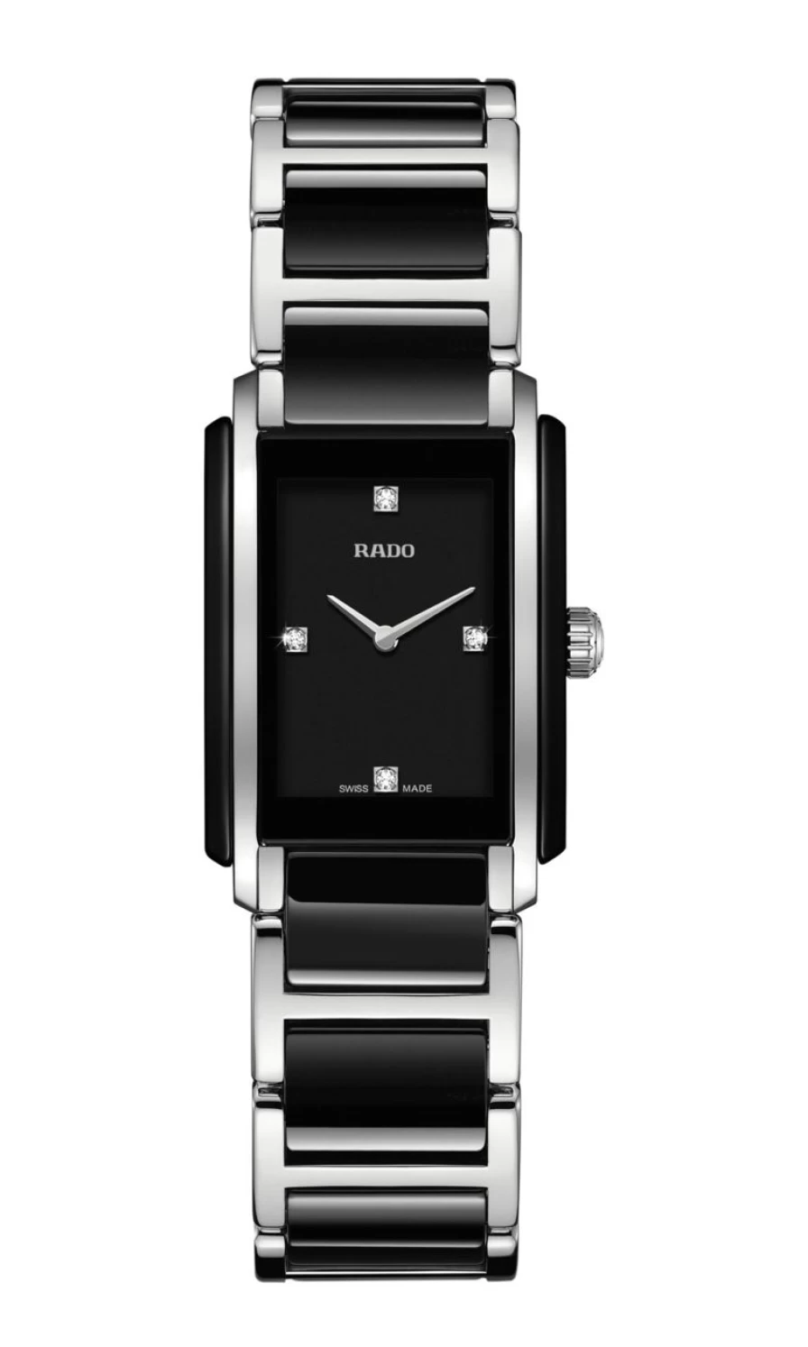 Rado Women's Dark Integral Diamonds Luxury Watch