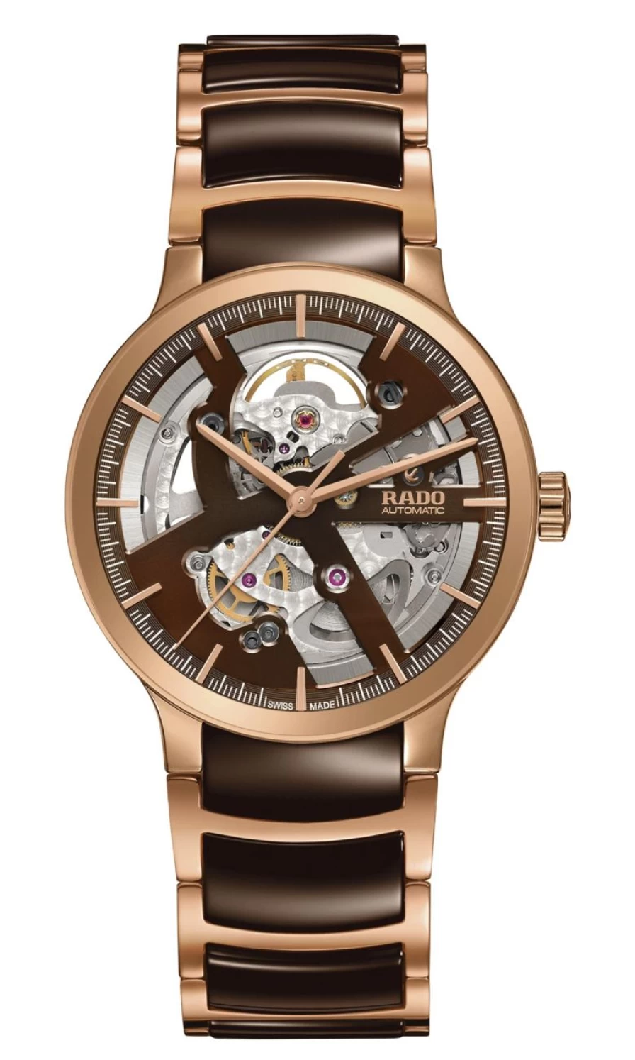 Rado Centrix Automatic Open Heart Men's Coloured Skeleton Watch