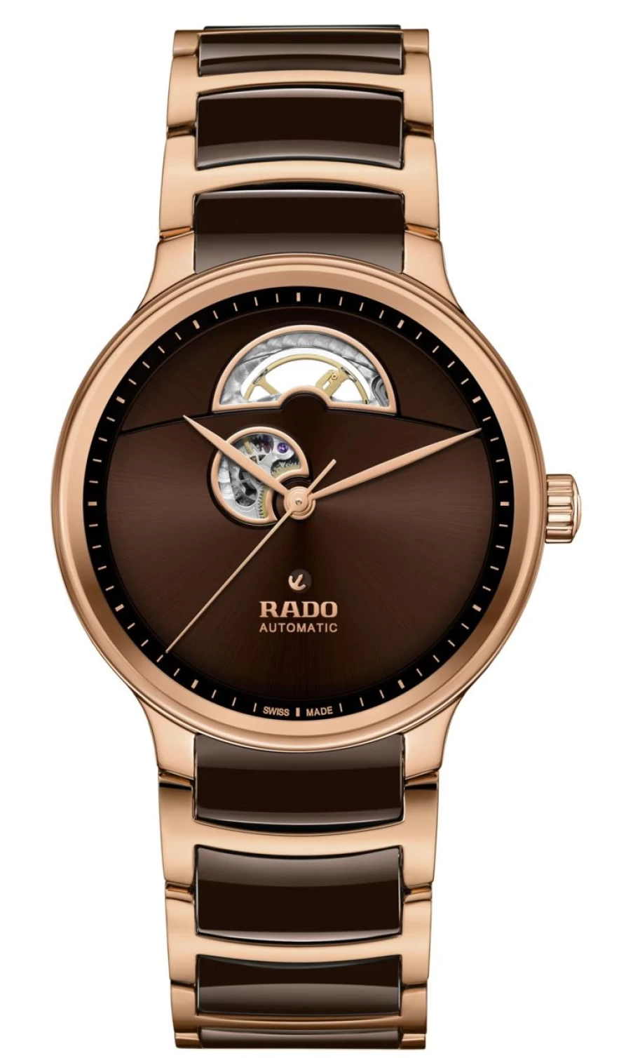 Rado Centrix Automatic Open Heart Men's Coloured Skeleton Watch